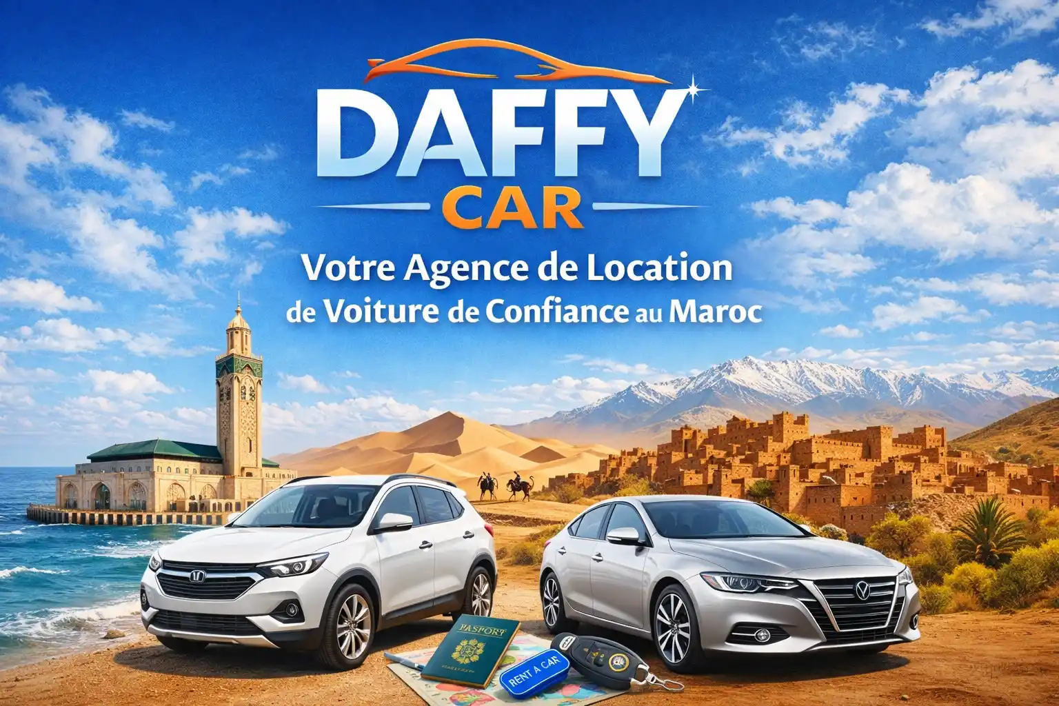 conseils location de voiture au Maroc avec Daffy Car