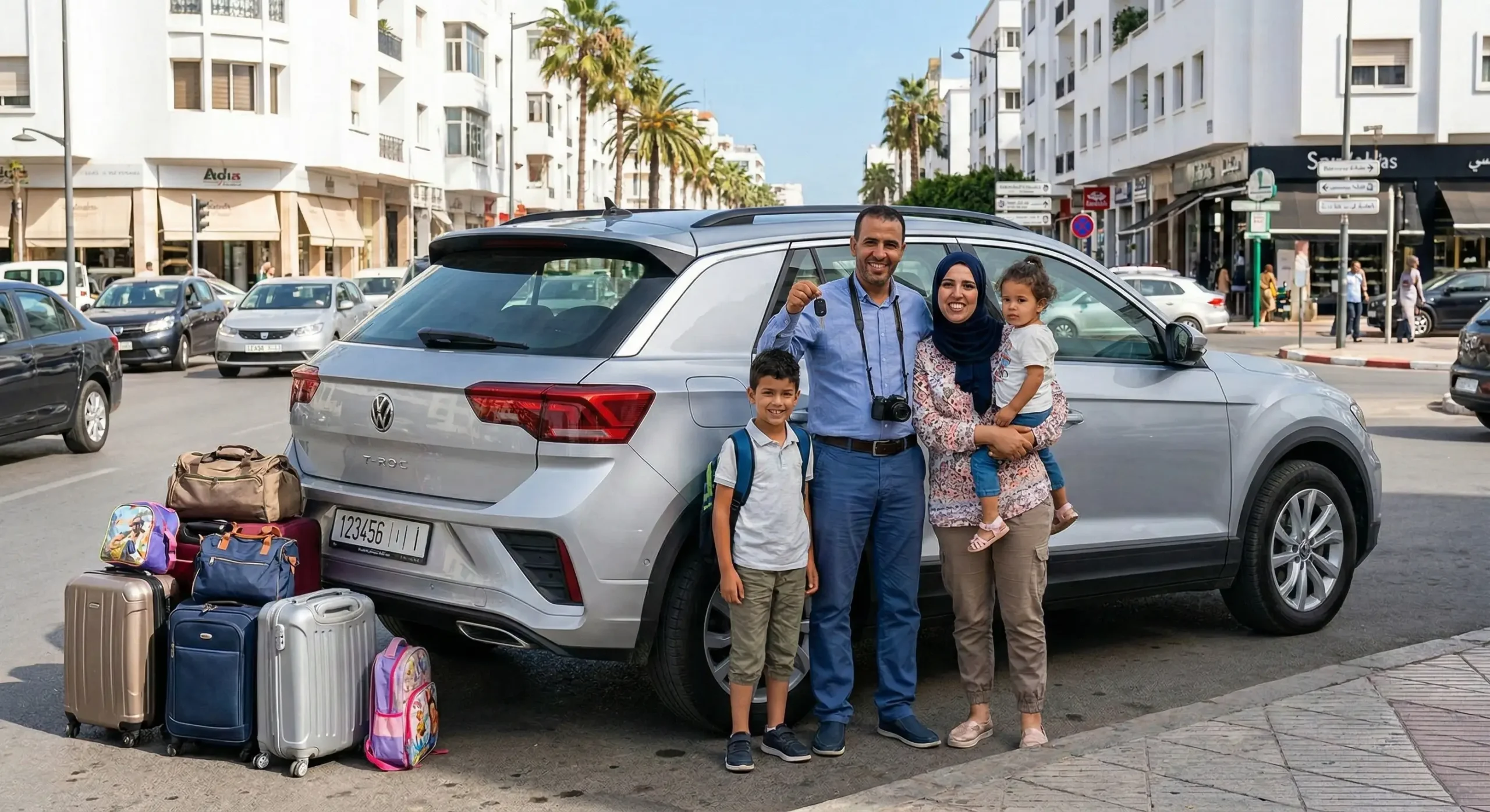 Location voiture longue durée Maroc famille - Daffy Car Casablanca